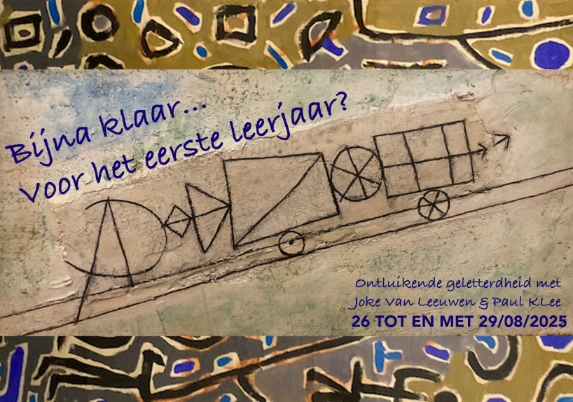 Bijna klaar...voor het eerste leerjaar - 26 tot 29 aug. '25